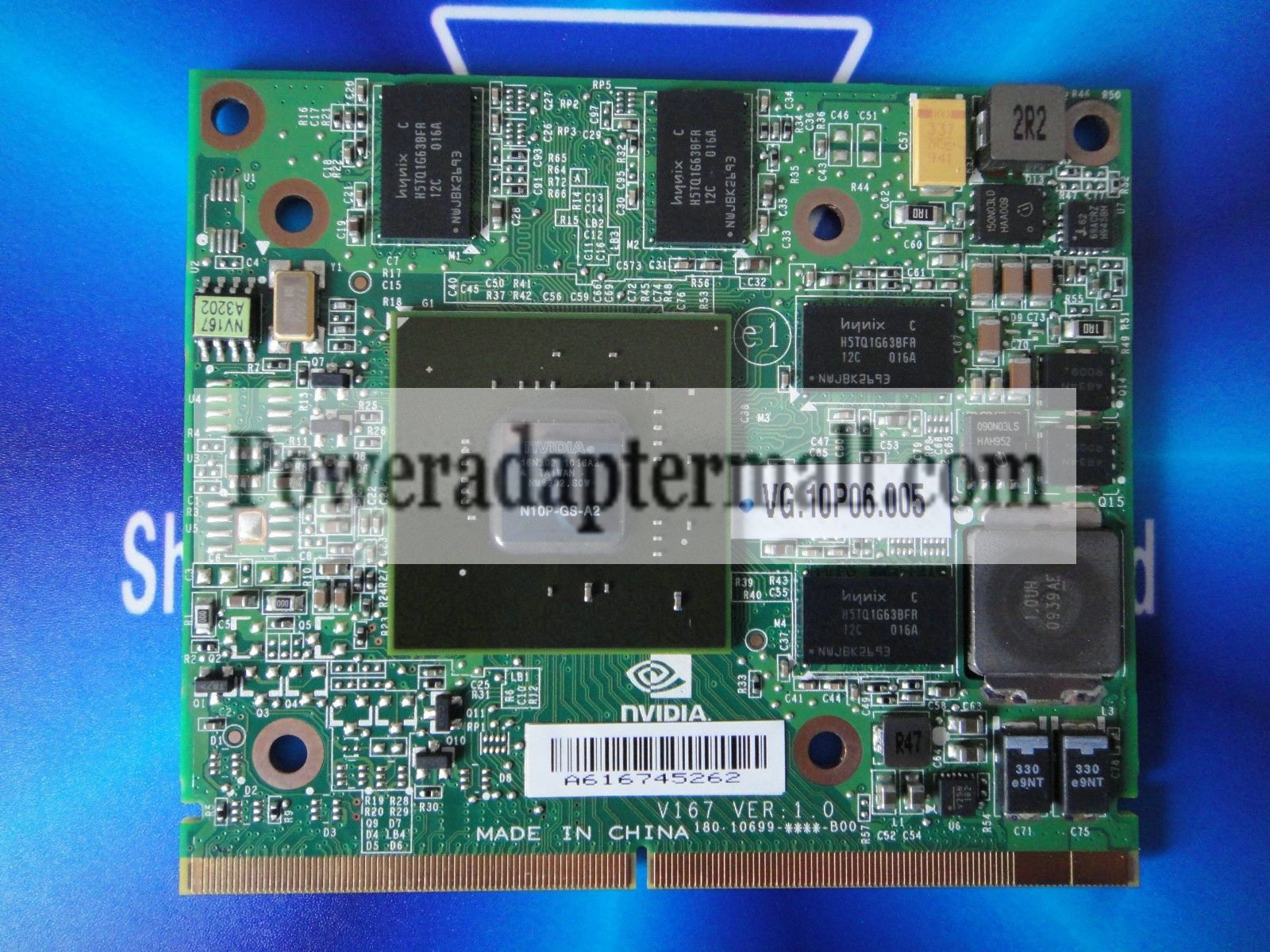 GT 240M GT240M MIII(A) 1GB DDR3 VG.10P06.005 N10P-GS-A2 VGA CARD